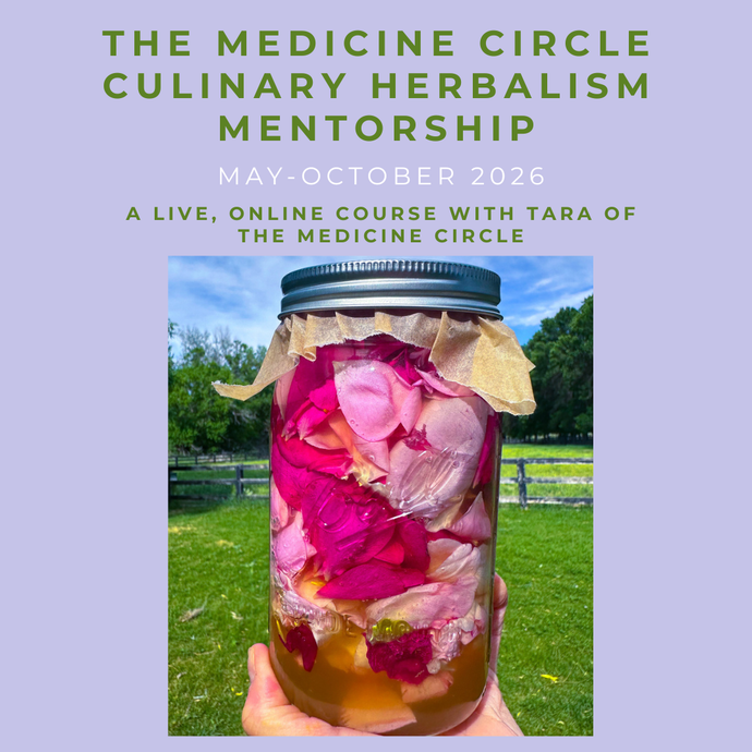 Online Culinary Herbalism Mentorship